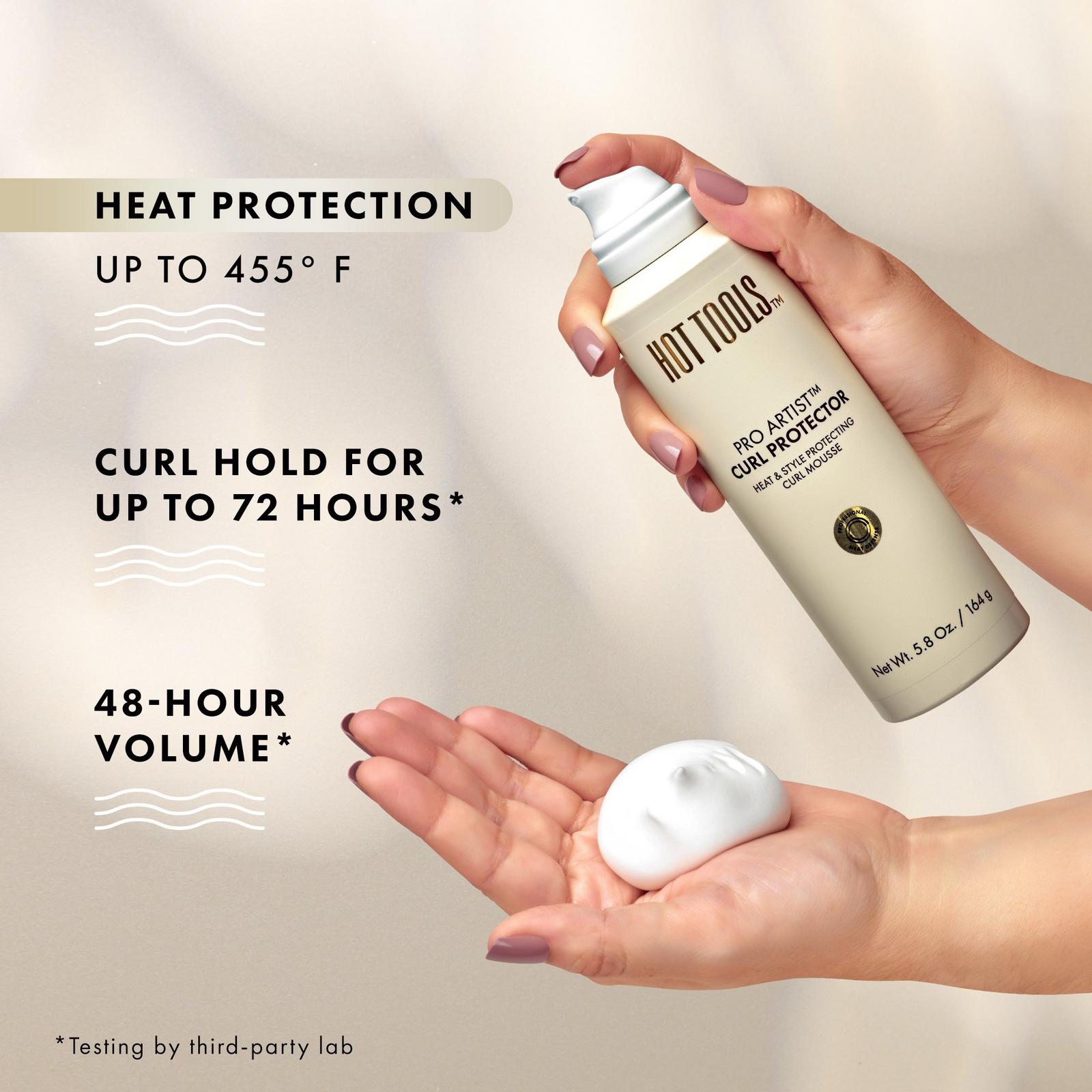 Pro Artist Curl Protector Heat & Style Protecting Curl Mousse