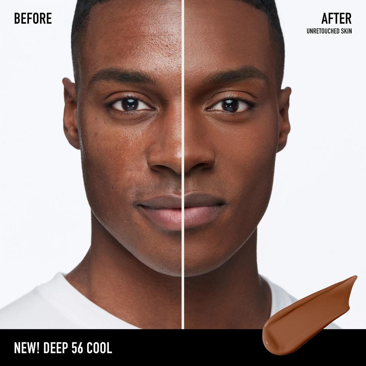 BAREPRO 24HR Wear Skin-Perfecting Matte Liquid Foundation Mineral SPF 20 - Deep 56 Cool