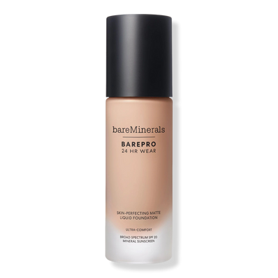 bareMinerals BAREPRO 24HR Wear Skin-Perfecting Matte Liquid Foundation Mineral SPF 22