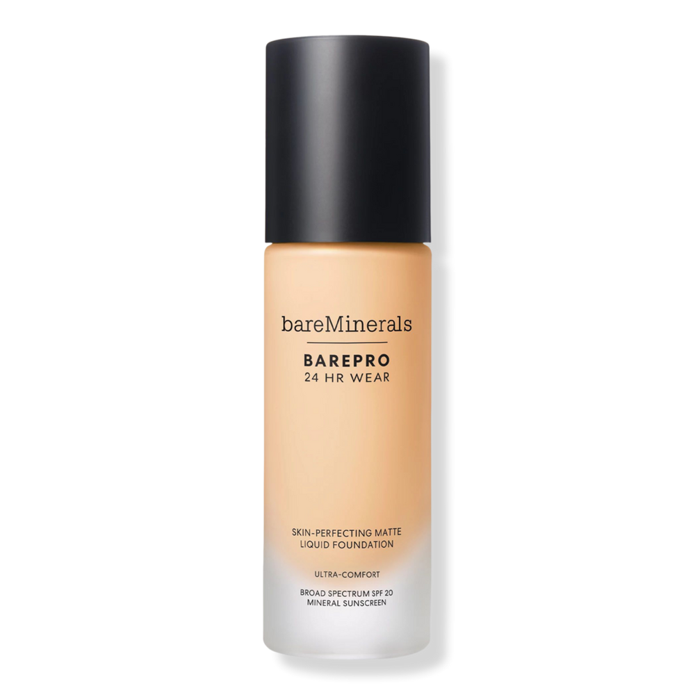 Bareminerals Barepro 24hr Wear Skin-perfecting Matte Liquid Foundation Mineral Spf 24 - Fair 15 Warm