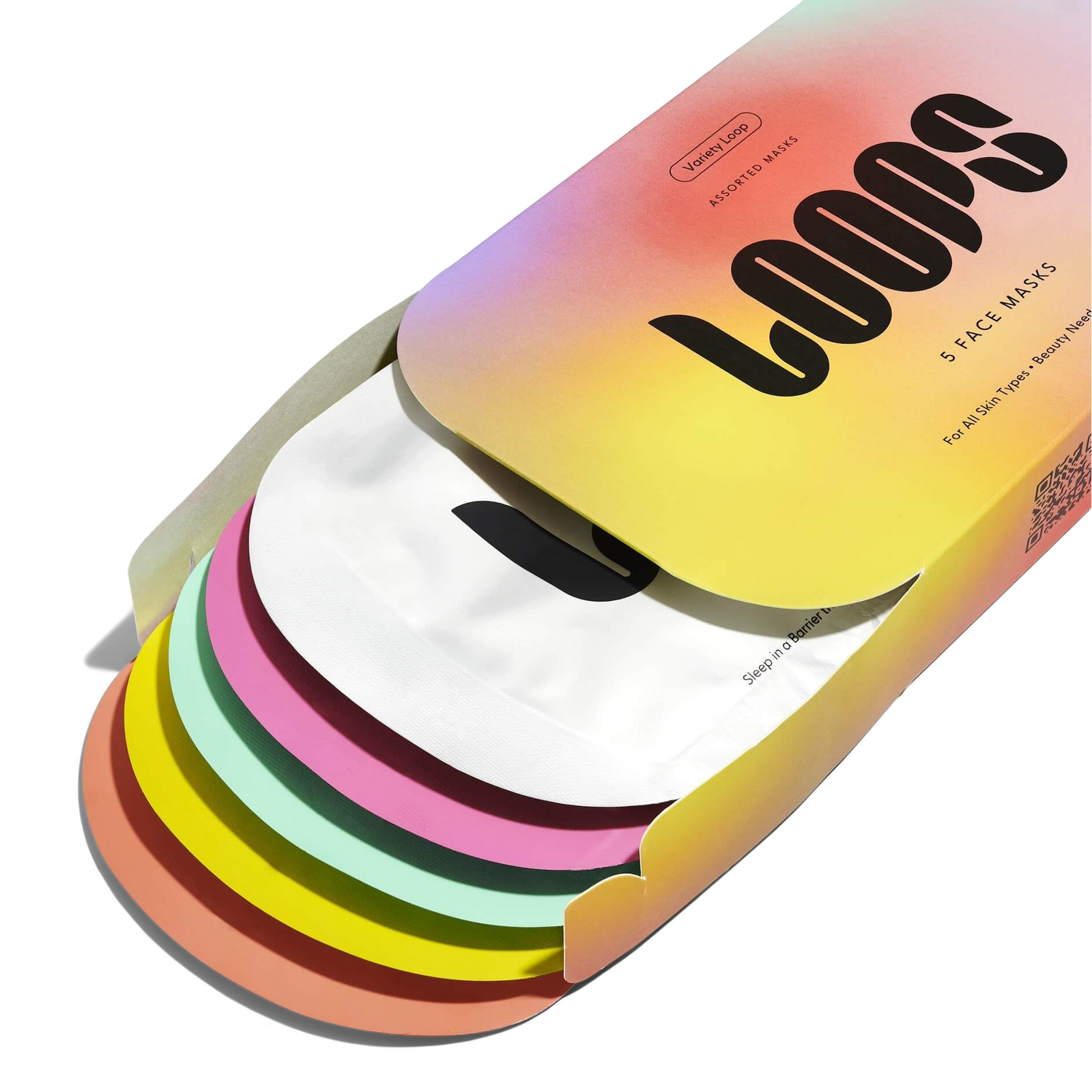 Variety Hydrogel Face Mask 5 Piece Set