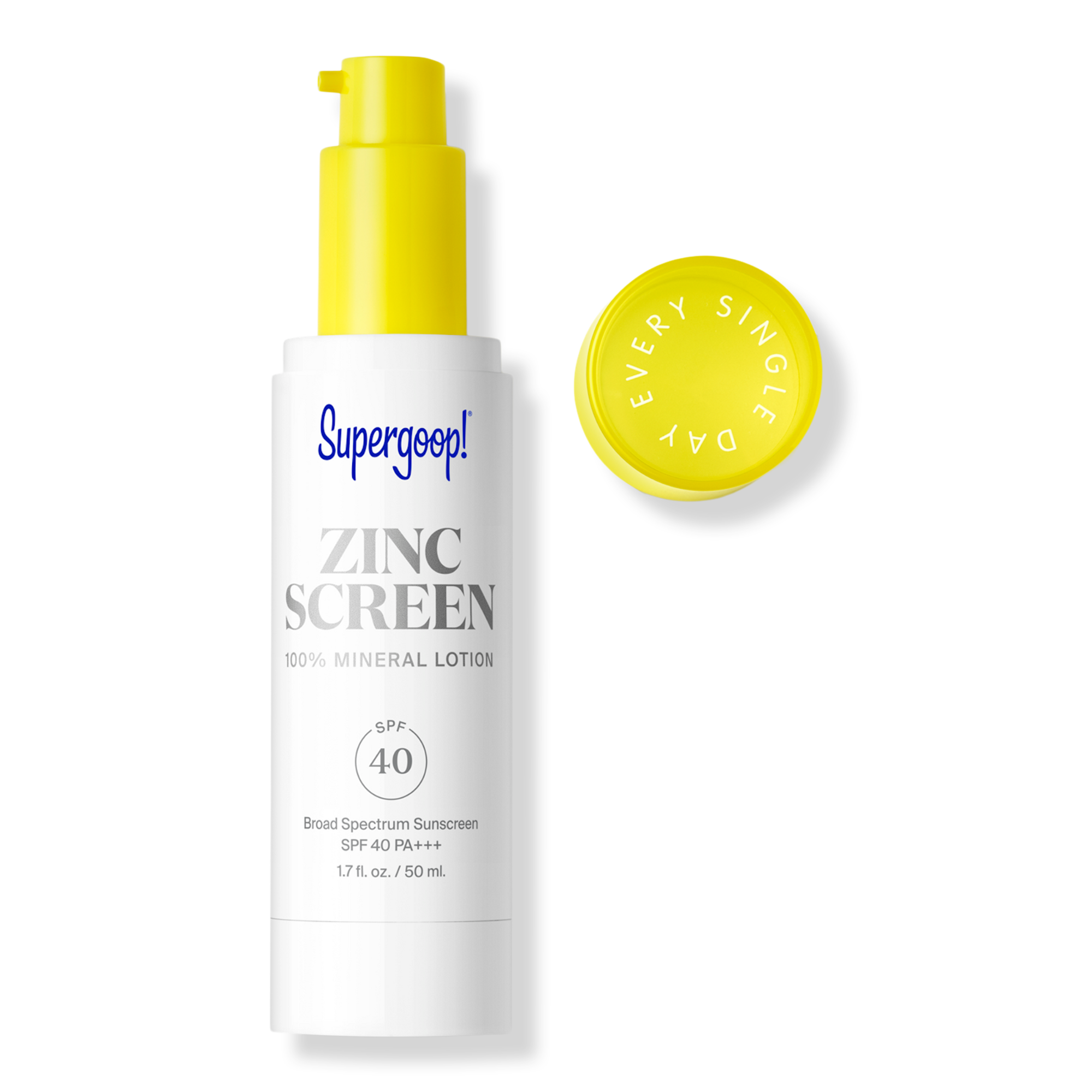 Supergoop! Zincscreen 100% Mineral Lotion SPF 40 #1