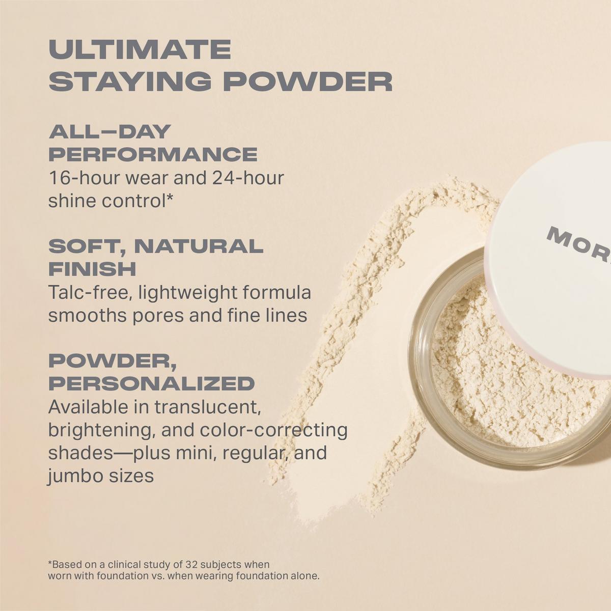 Mini Bake & Set Setting Powder - Brightening Pink