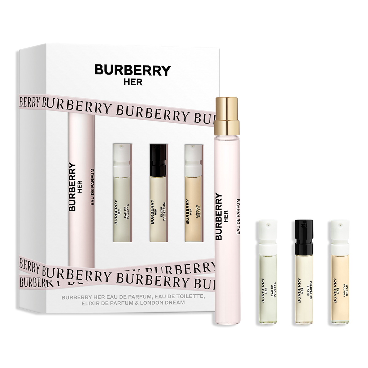 Burberry women's mini set 4 piece hotsell