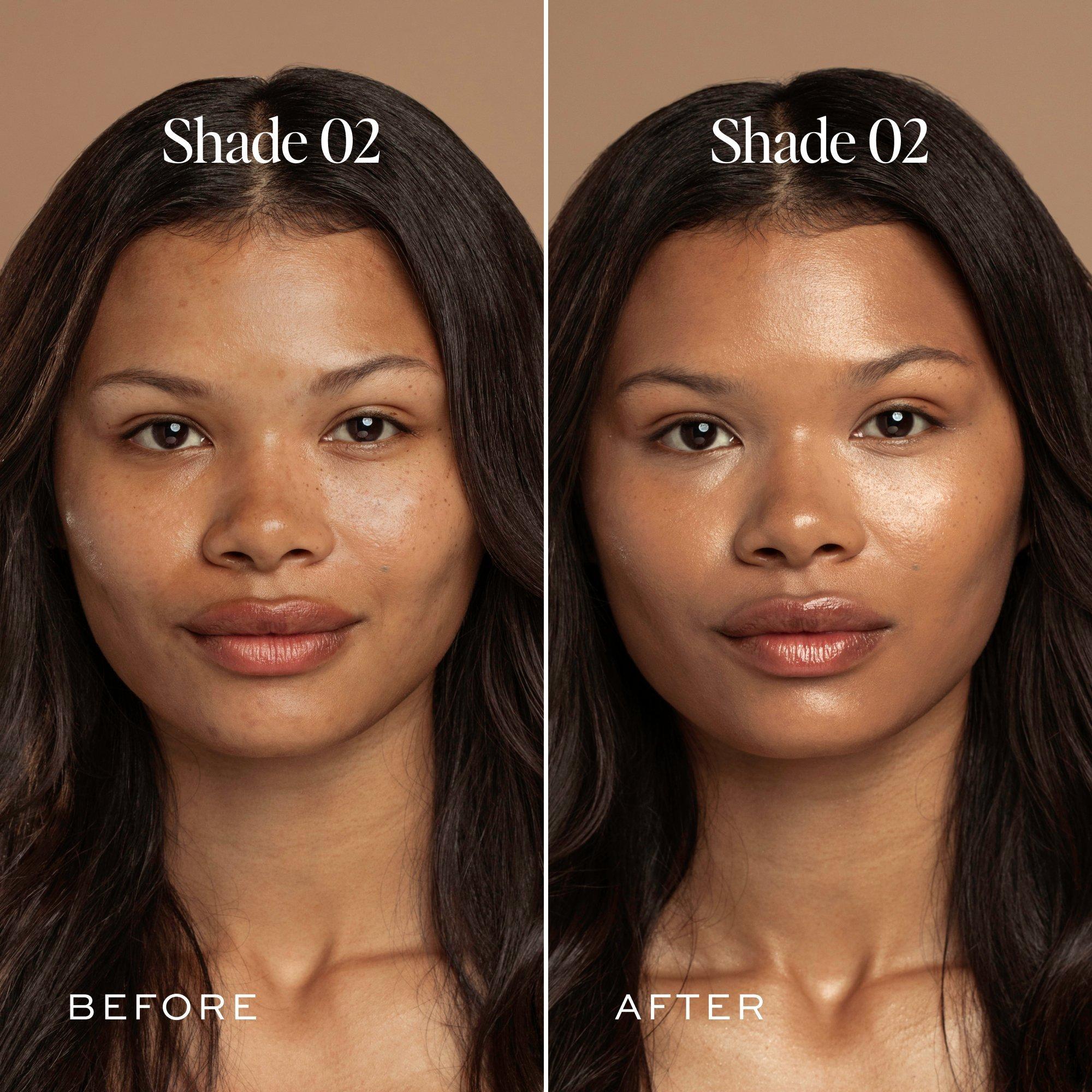 Тонирующий солнцезащитный крем для сияния Dime Wonderscreen SPF 30, цвет: Shade 02 — фото 3