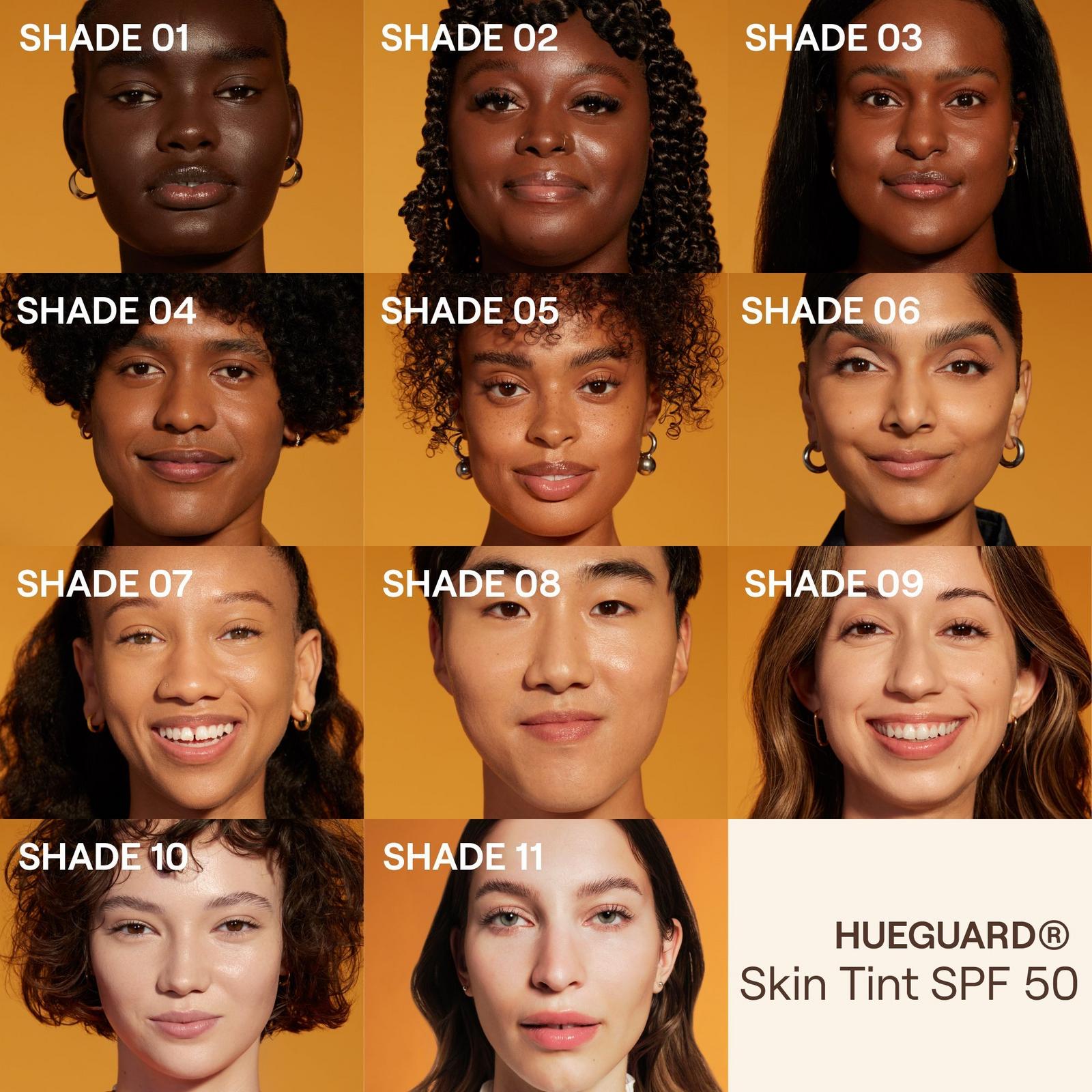 Hueguard Skin Tint SPF 50 Mineral Sunscreen Broad Spectrum - 6