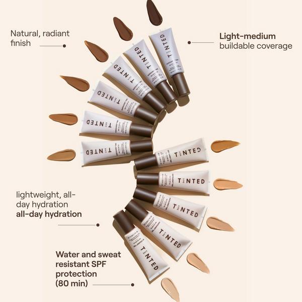 Protector Solar Mineral Tinte de Piel Hueguard SPF 50 de Amplio Espectro 6