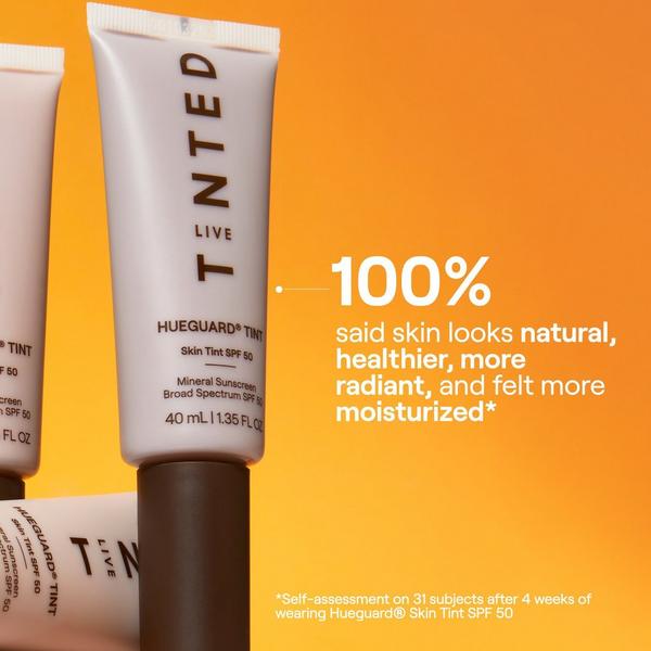 Protector Solar Mineral Tinte de Piel Hueguard SPF 50 de Amplio Espectro 7