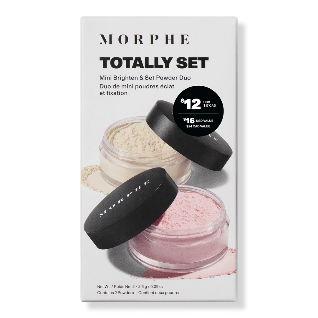 Morphe Totally Set Mini Brighten & Set Powder Duo #1
