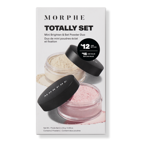 Morphe Totally Set Mini Brighten & Set Powder Duo #1