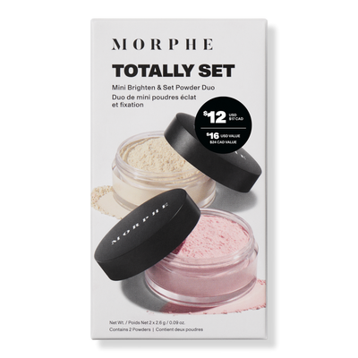 Morphe Totally Set Mini Brighten & Set Powder Duo