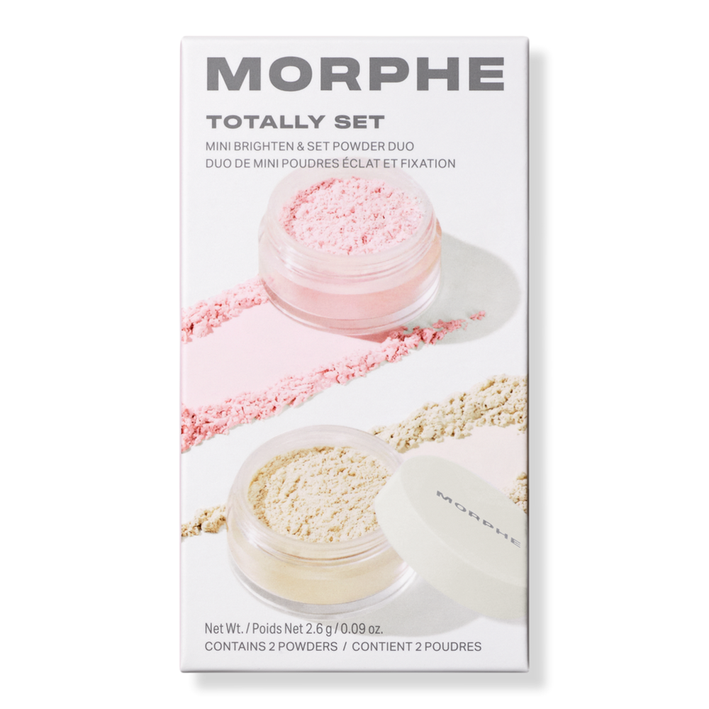 Morphe Totally Set Mini Brighten & Set Powder Duo