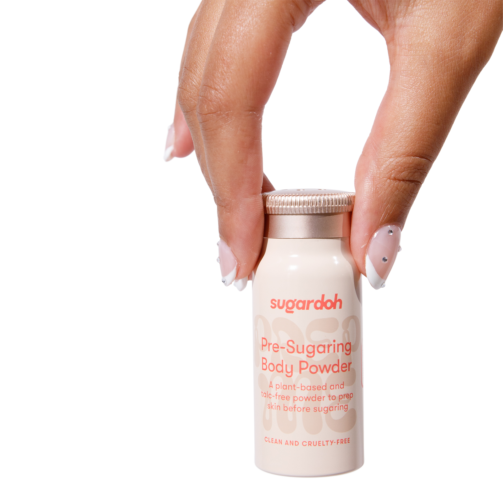 Pre-Sugaring Body Powder