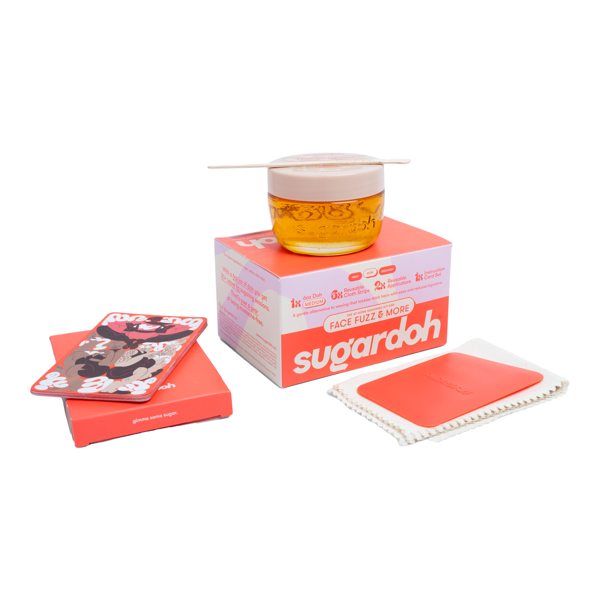 sugardoh Face Fuzz & More Sugaring Kit #1