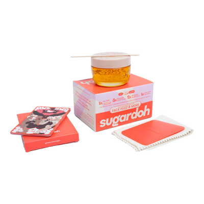 sugardoh Face Fuzz & More Sugaring Kit