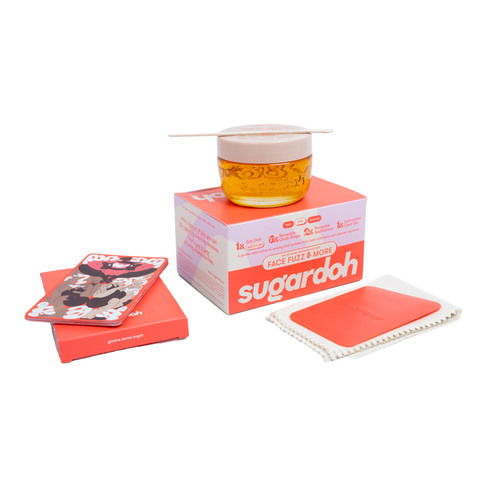 sugardoh Face Fuzz & More Sugaring Kit