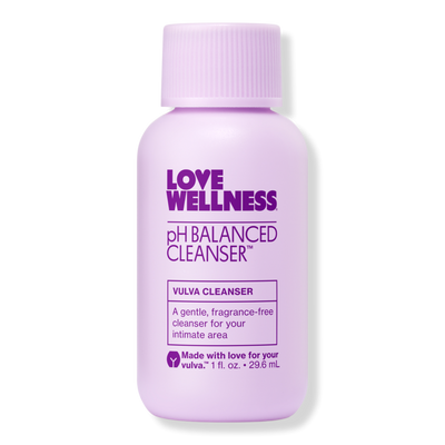 Love Wellness Travel Size pH Balanced Cleanser: Vulva Cleanser