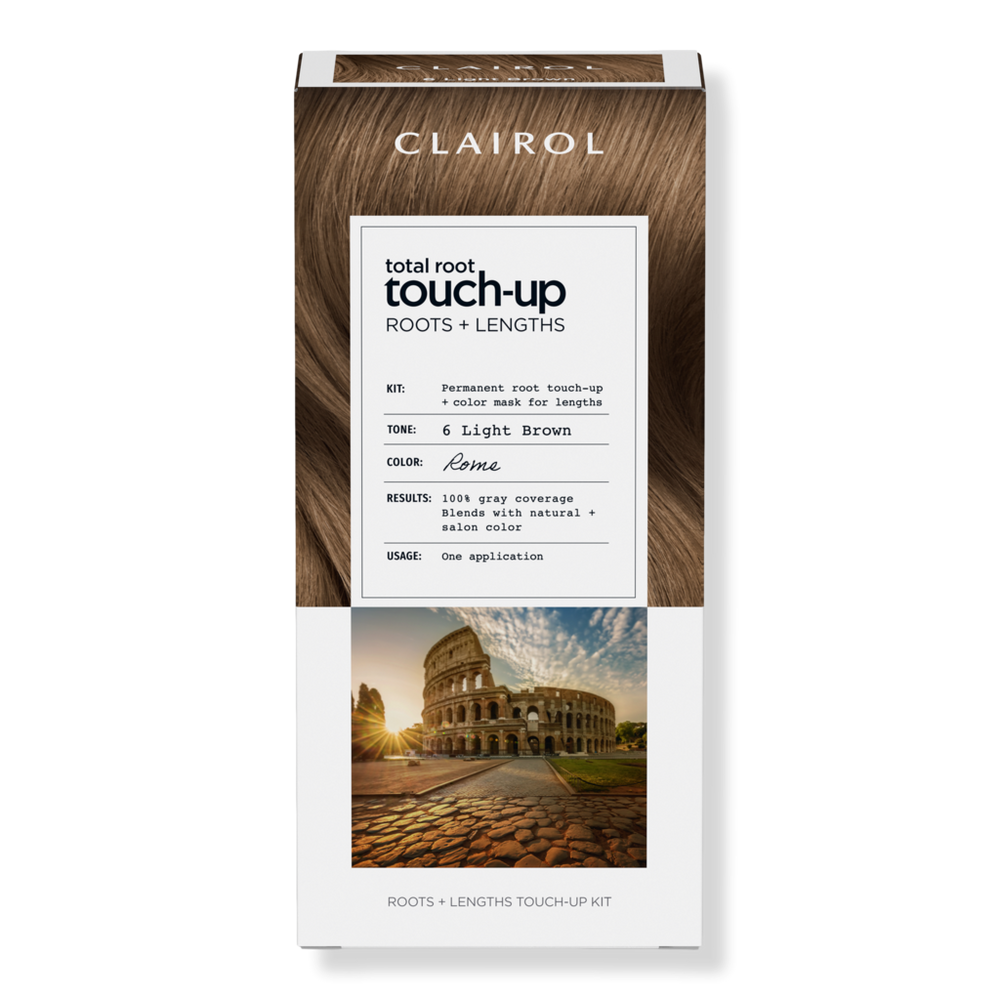 Clairol Total Root Touch-up - 6 Light Brown - Rome