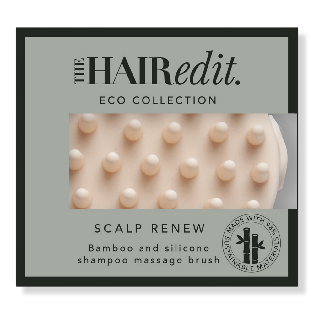 Scalp Renew Bamboo & Silicone Shampoo Massage Brush
