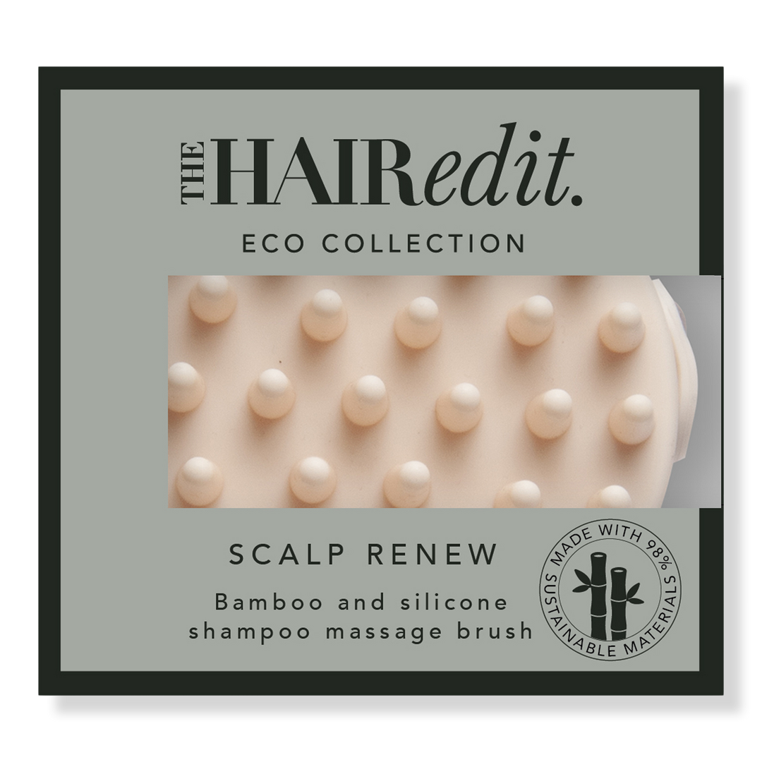 The Hair Edit Scalp Renew Bamboo & Silicone Shampoo Massage Brush #1