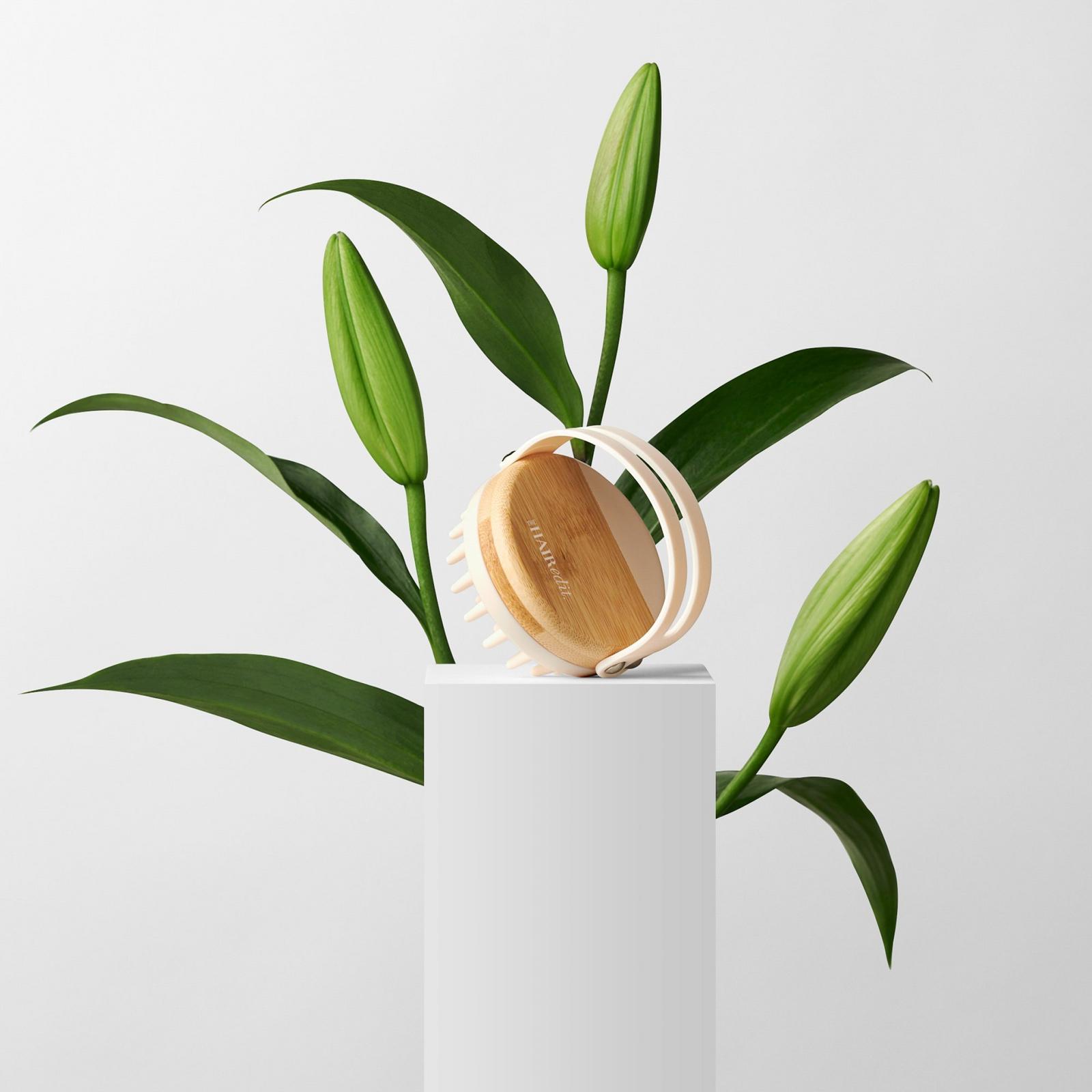 Scalp Renew Bamboo & Silicone Shampoo Massage Brush