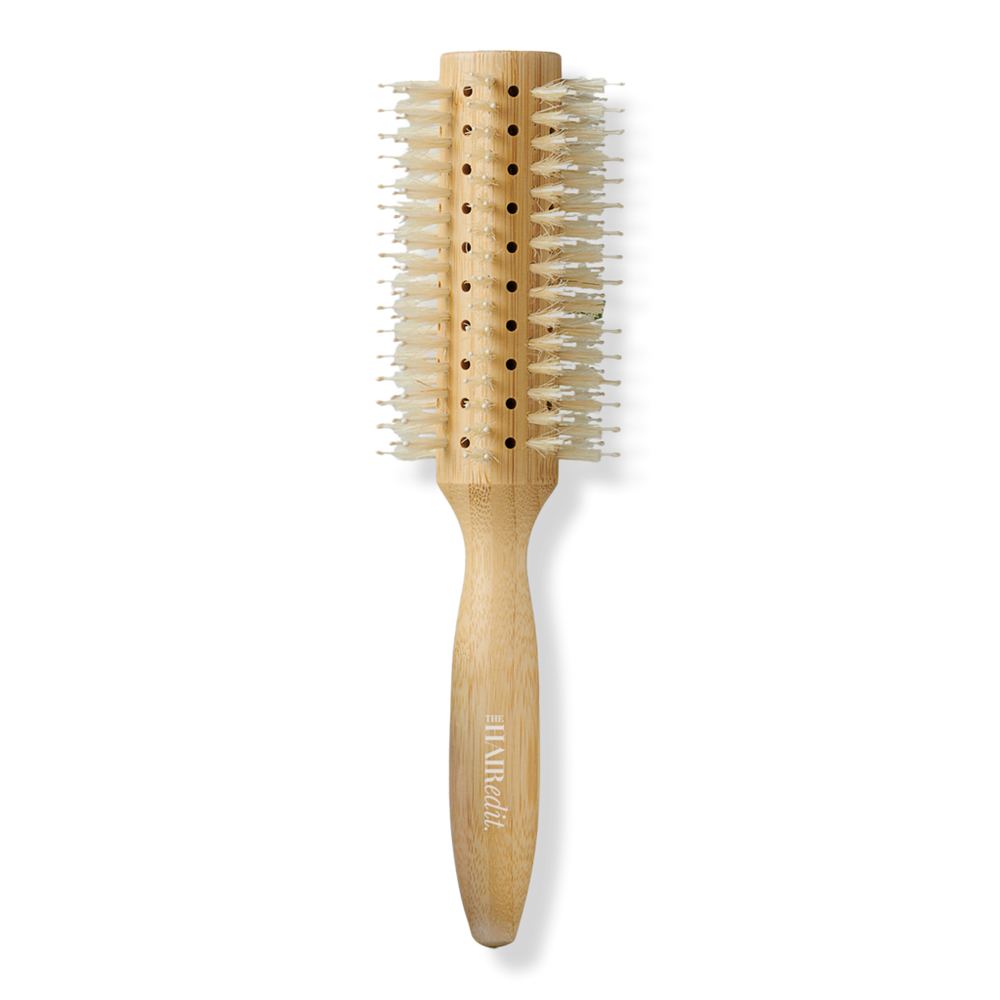 The Hair Edit Sleek Goddess Boar Bristle Bamboo Round Brush
