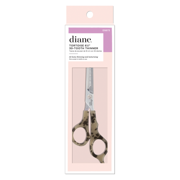 Diane Tortoise 6.25" Hair Thinning and Texturizing Shear #2