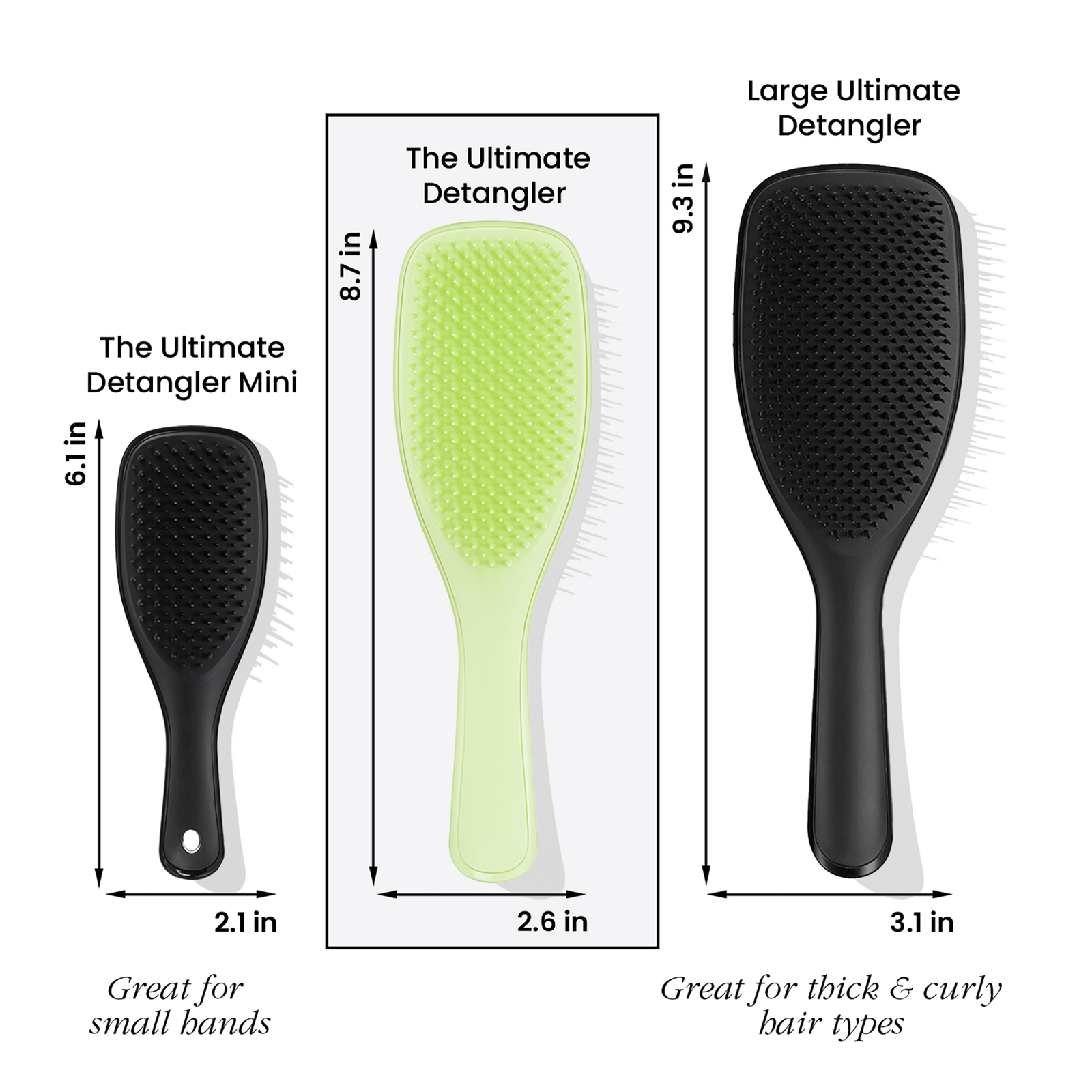 Plant Brush for Fine & Fragile Hair