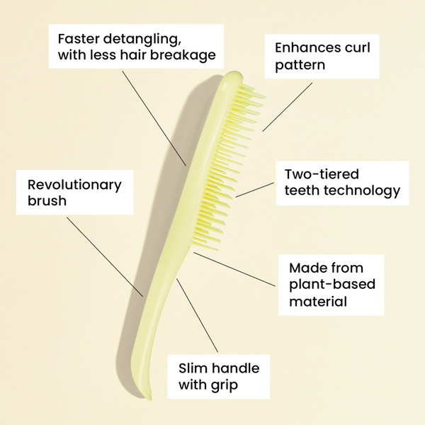 Tangle Teezer Plant Brush for Naturally Curly Hair #3