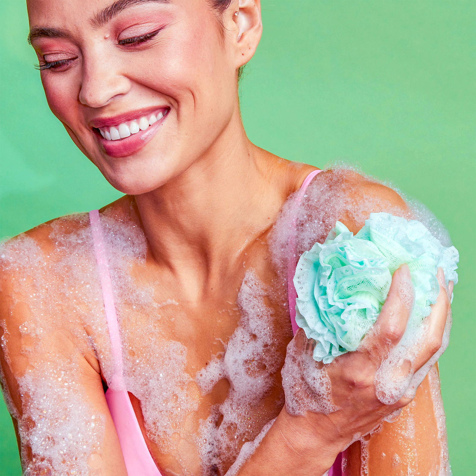 Pink Hibiscus Foaming Gel Body Wash