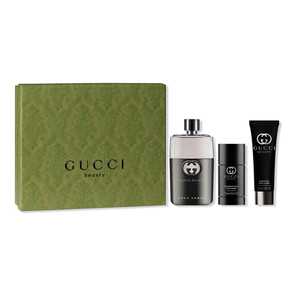 Guilty Pour Homme 3-Piece Gift Set - Gucci | Ulta Beauty
