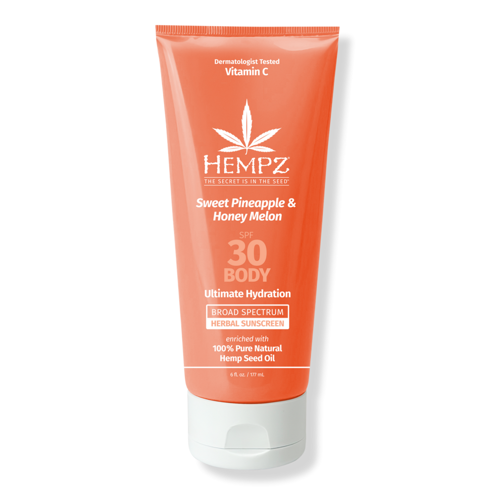 Hempz Sweet Pineapple & Honey Melon Herbal Body Sunscreen SPF