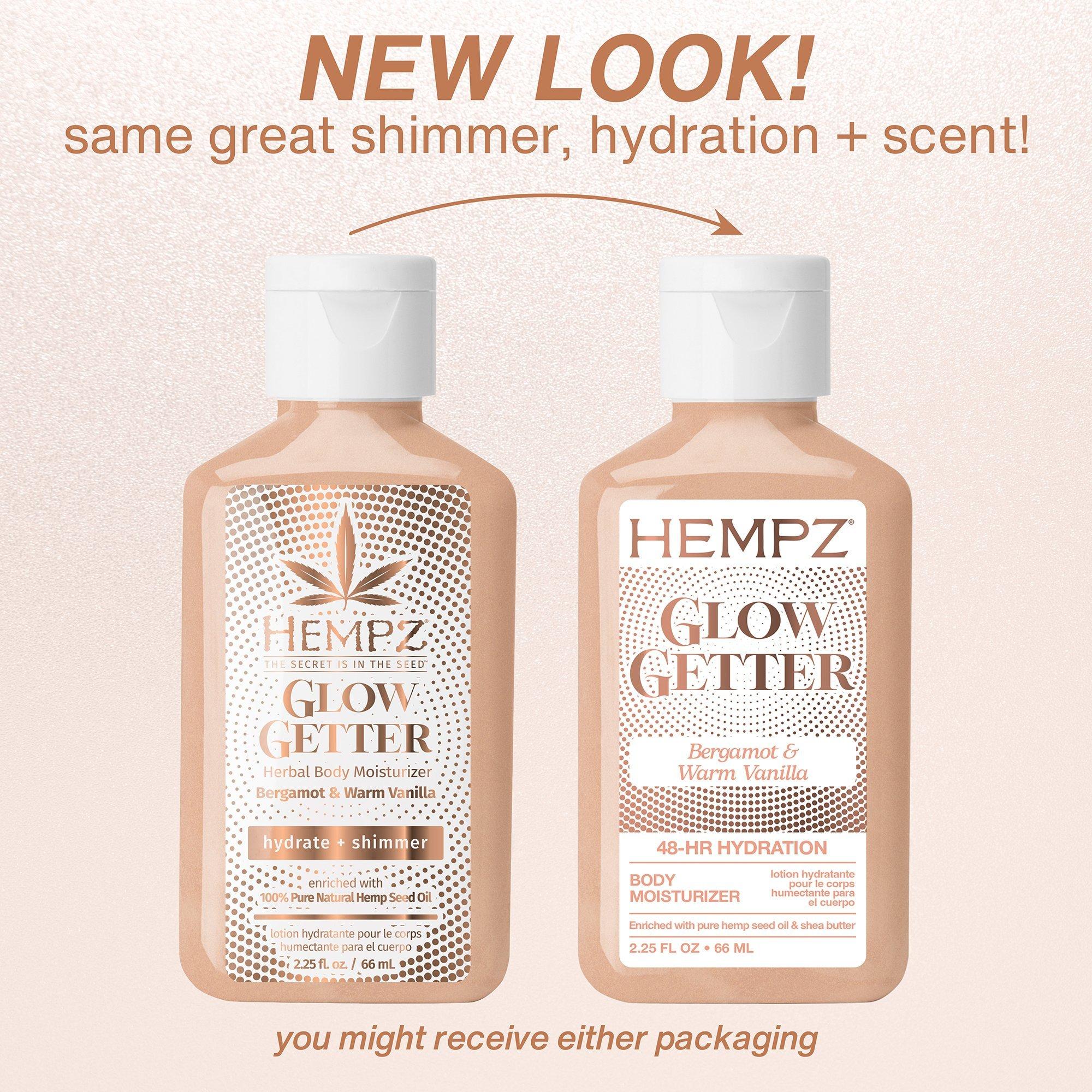 Мерцающий увлажняющий крем для тела Hempz Glow Getter — фото 2