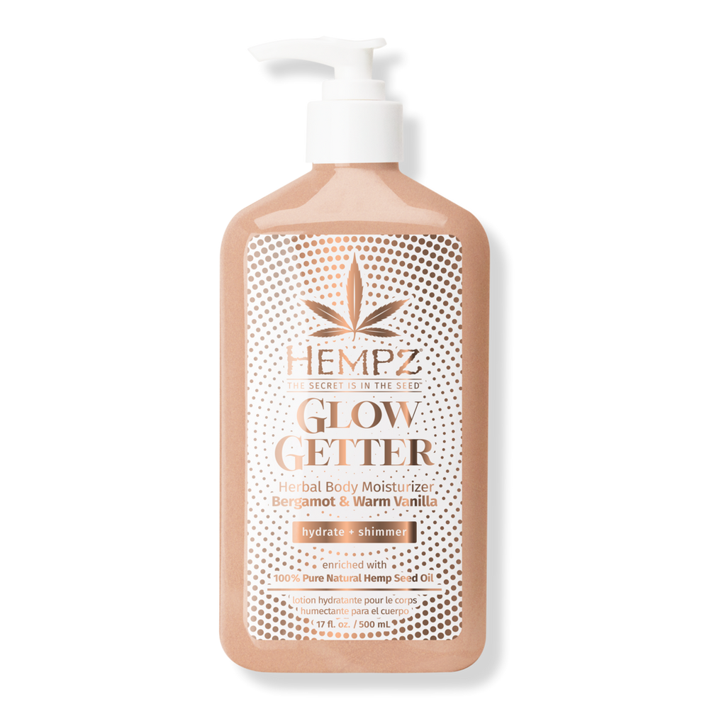 Hempz Glow Getter Herbal Body Moisturizer with Shimmer