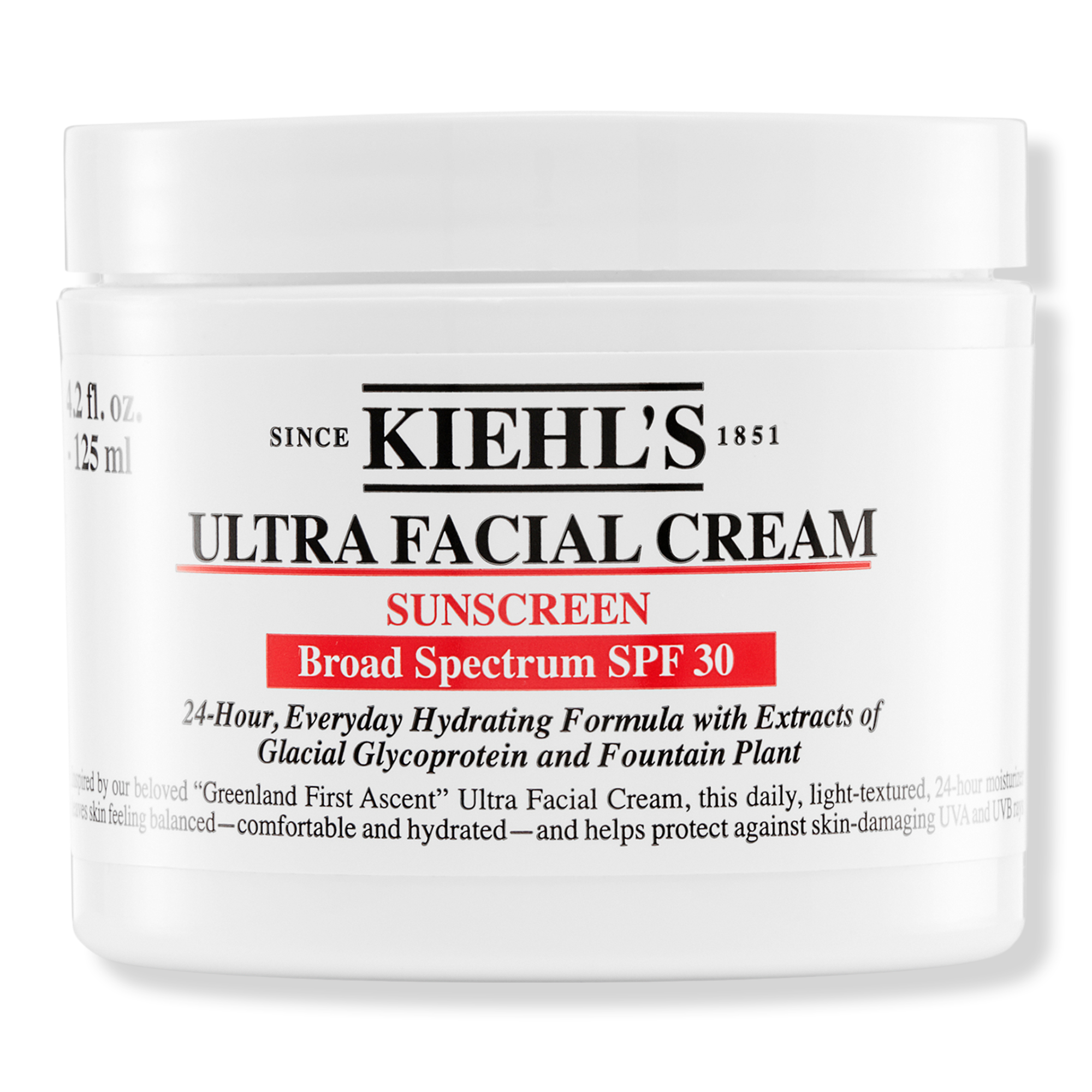 Kiehl's Since 1851 Ultra Facial Cream Sunscreen SPF 30 #1