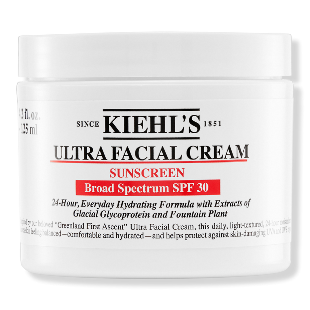Kiehl's Since 1851 Ultra Facial Cream Sunscreen Spf 30 - 4.2 oz