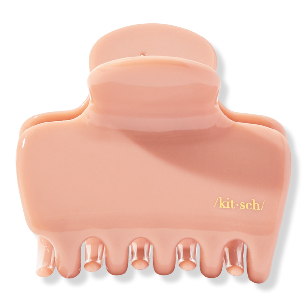 Recycled Plastic Puffy Claw Clip - Rosewood