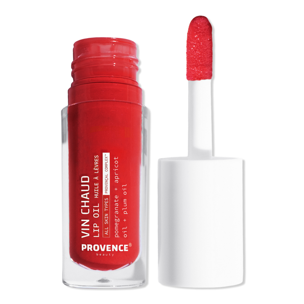 Provence Beauty Tinted Glace Hydrating Lip Oil - Vin Chaud