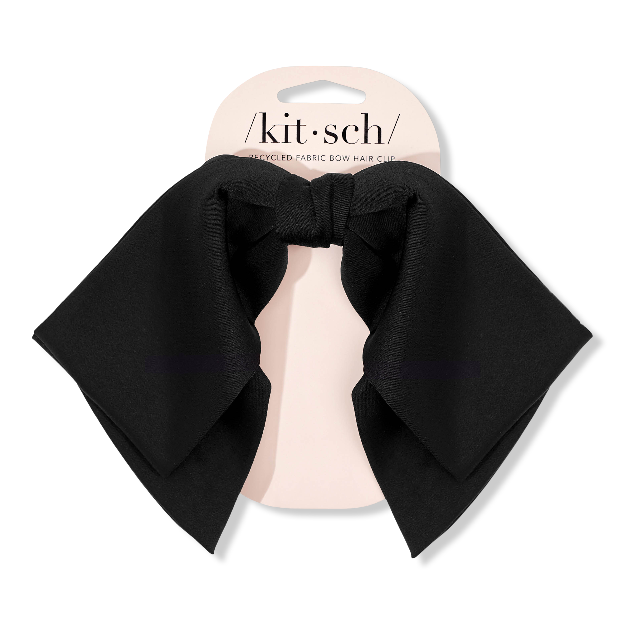 Kitsch Recycled Fabric Bow Hair Clip #1