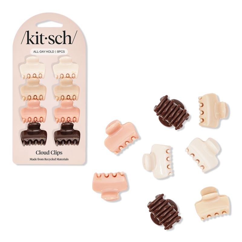 Kitsch - Recycled Plastic Mini Puffy Claw Clips | Ulta Beauty