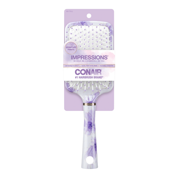 Conair Impressions Floral Paddle Brush #3