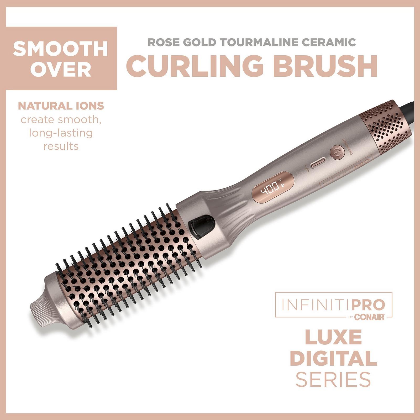 Rose Gold Tourmaline Ceramic Curl Brush