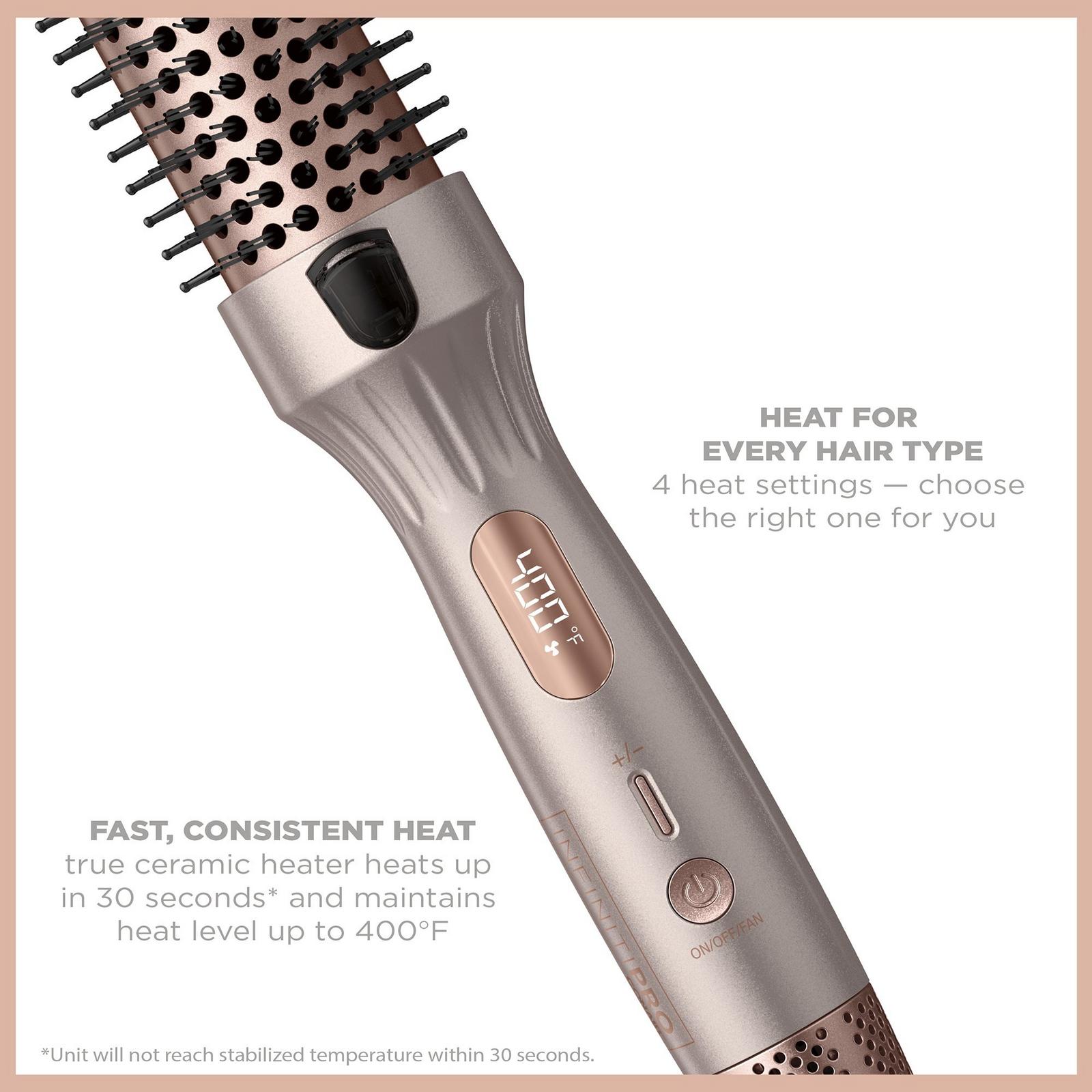 Rose Gold Tourmaline Ceramic Curl Brush