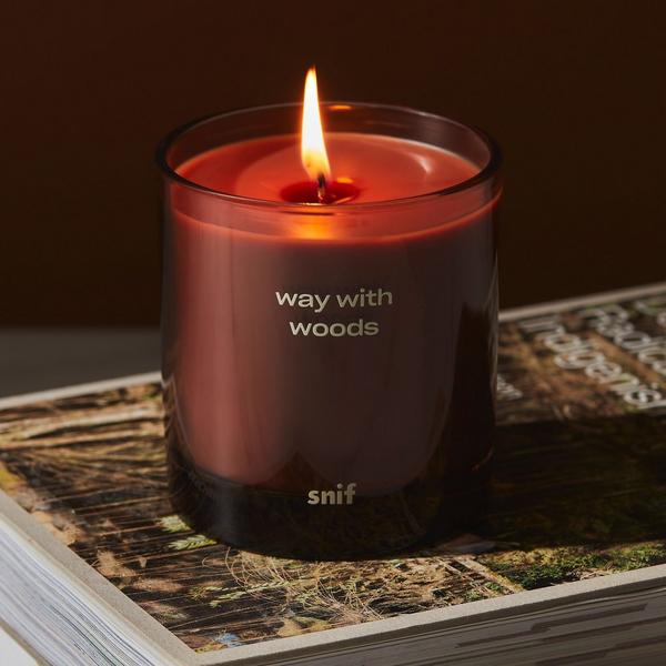 Snif Way With Woods Scented Candle #5