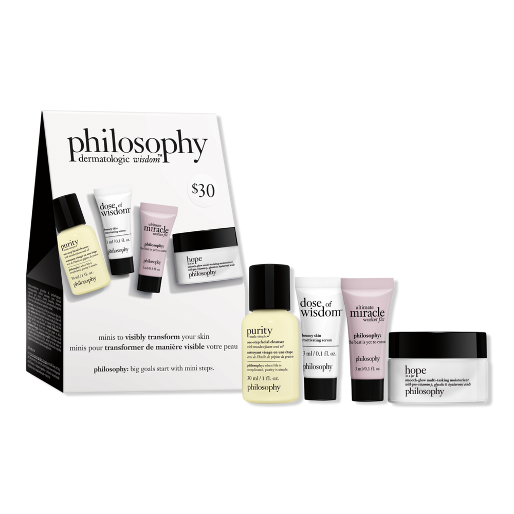 Philosophy Di Lorenzo Serafini Skincare Icons Minis To Visibly Transform Your Skin Set