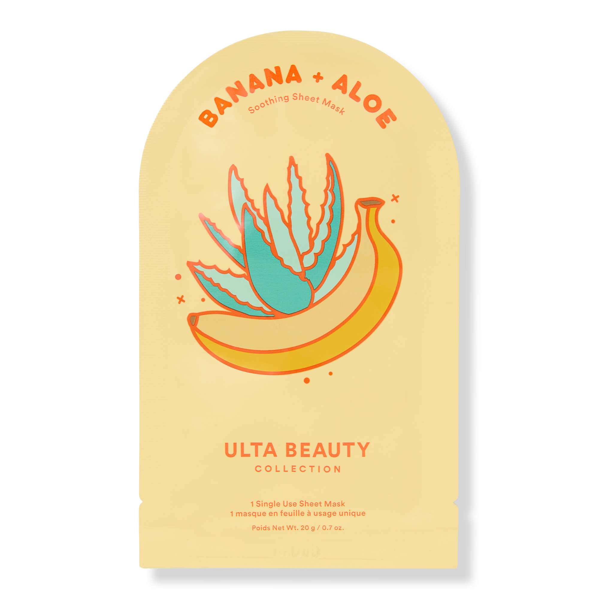 ULTA Beauty Collection Banana & Aloe Sheet Mask #1