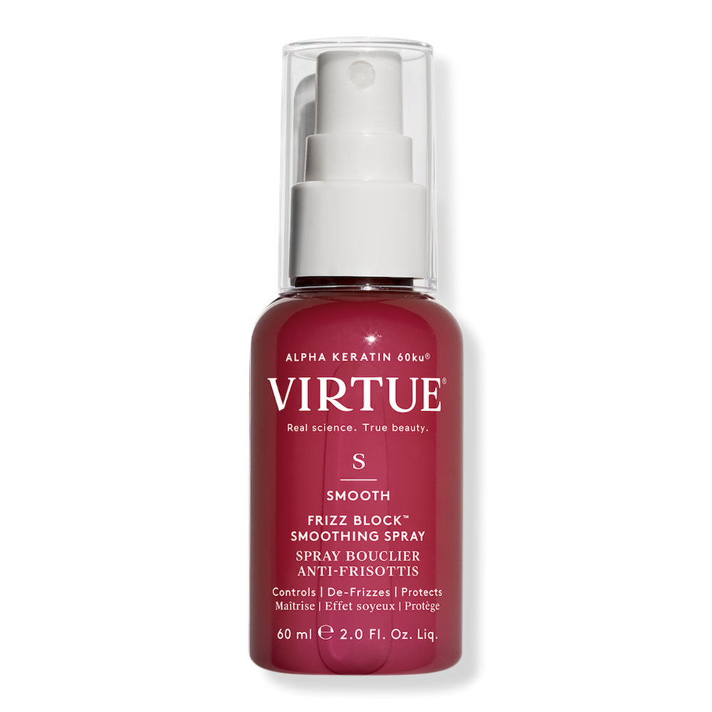 Virtue Frizz Block Humidity-Stopping Smoothing Spray for Frizz-Prone Hair