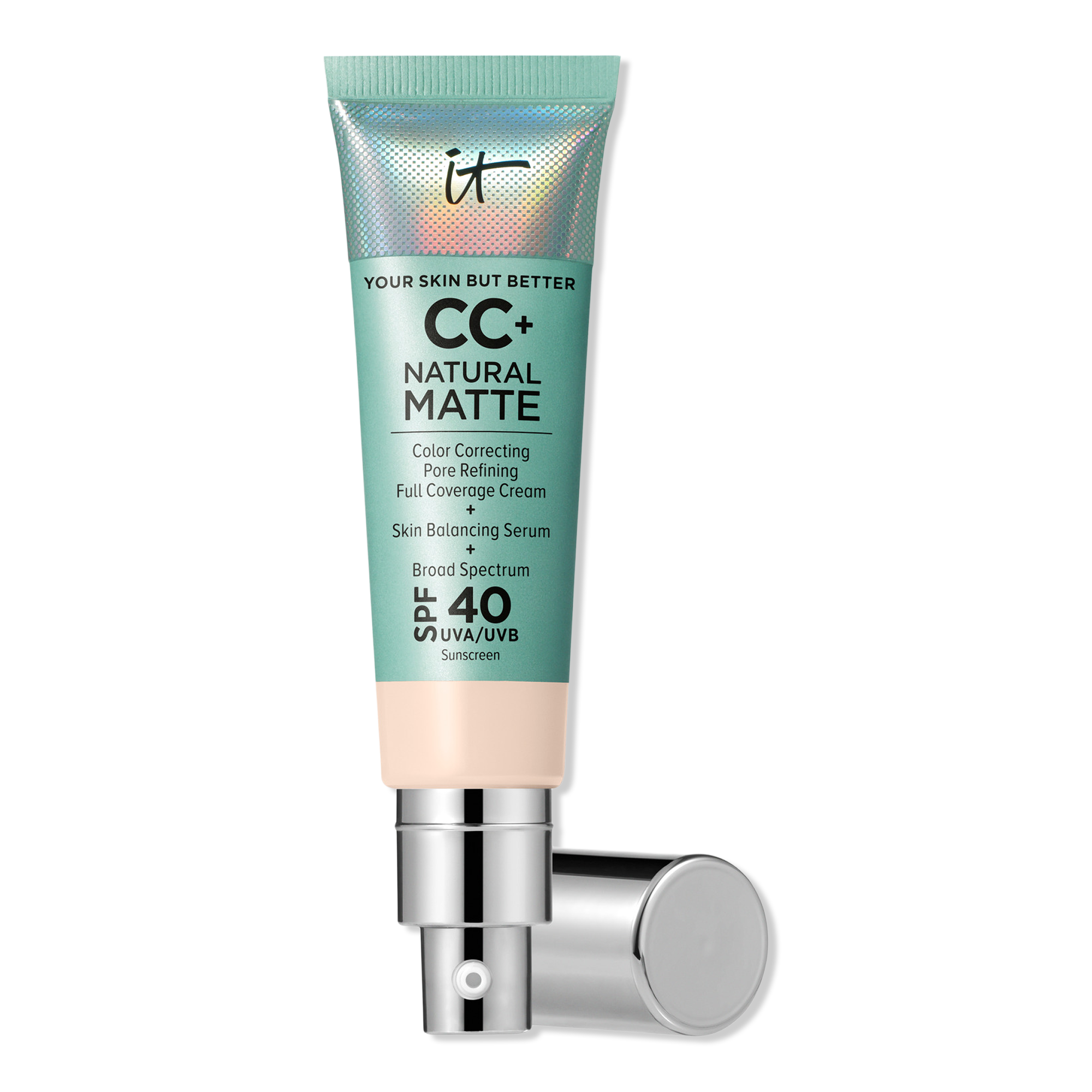 IT Cosmetics CC+ Cream Natural Matte Foundation with SPF 40 #1