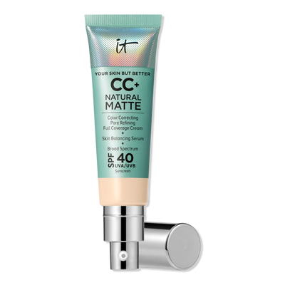 IT Cosmetics CC+ Cream Natural Matte Foundation with SPF 40