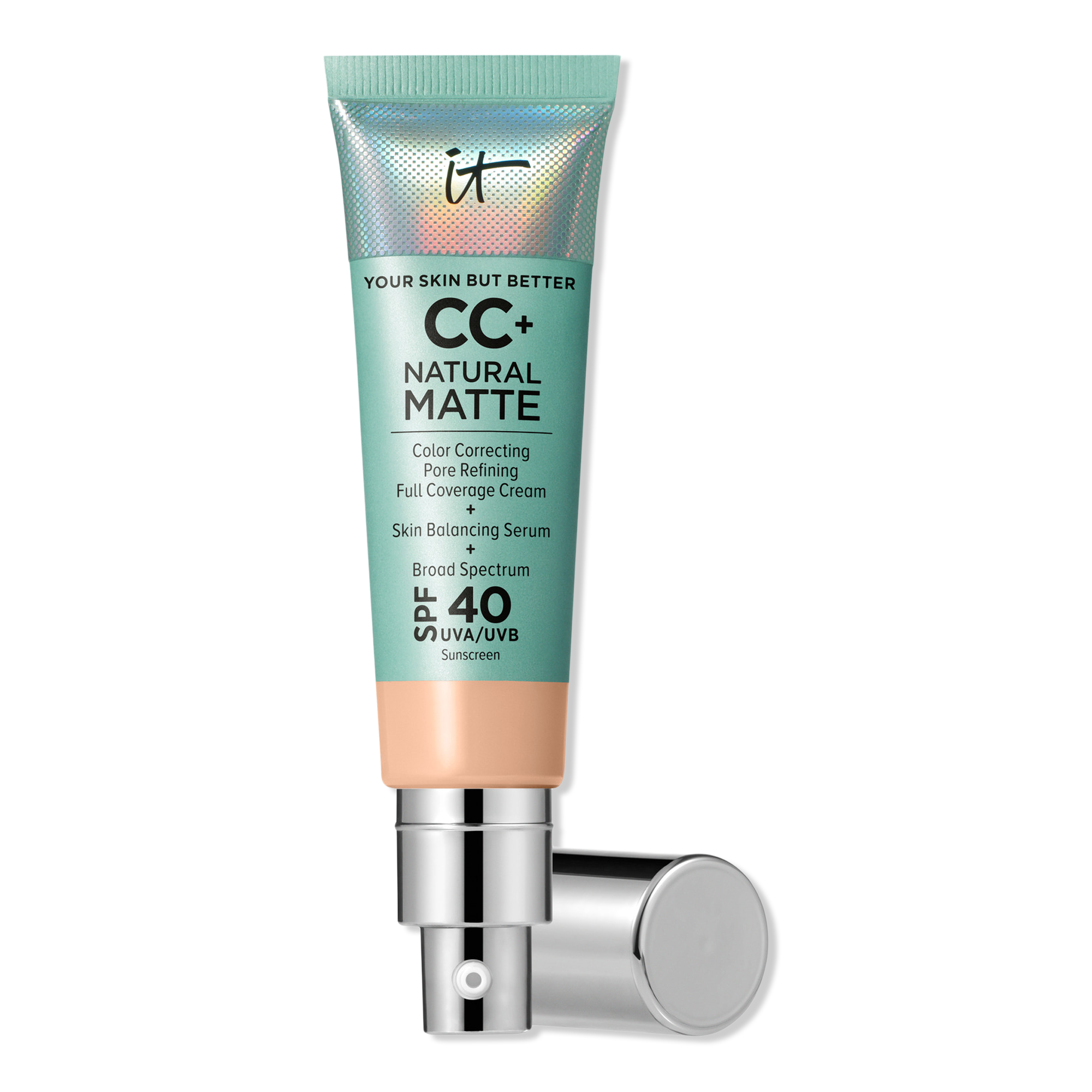 IT Cosmetics CC+ Cream Natural Matte Foundation with SPF 40 #1